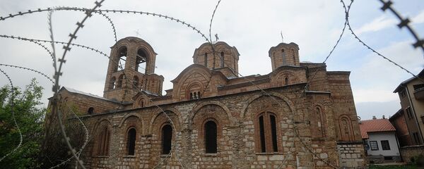 Saborna crkva Bogorodica Ljeviška u Prizrenu Saborna crkva Bogorodica Ljeviška u Prizrenu - Sputnik Srbija