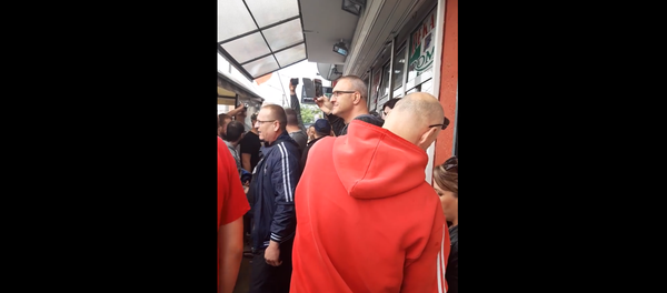 Протест у Борчи Протест у Борчи - Sputnik Србија