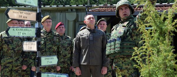 Aleksandar Vulin u Kopnenoj zoni bezbednosti - Sputnik Srbija