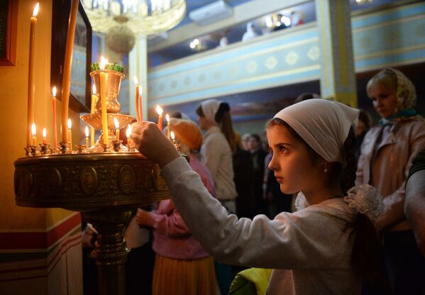 Proslava pravoslavnog Uskrsa u svetu - Sputnik Srbija