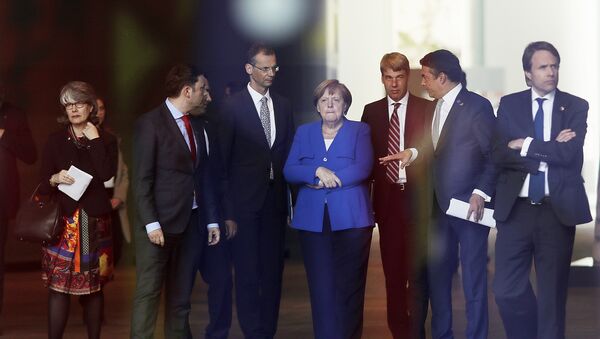 Премијерка Немачке Ангела Меркел дочекује учеснике западнобалканског самита у Берлину - Sputnik Србија