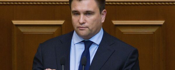 Ministar spoljnih poslova Ukrajine Pavel Klimkin - Sputnik Srbija