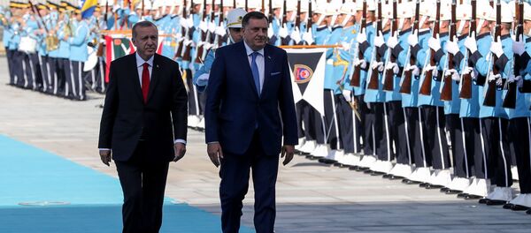 Milorad Dodik i Redžep Tajip Erdogan u Ankari Milorad Dodik i Redžep Tajip Erdogan u Ankari - Sputnik Srbija