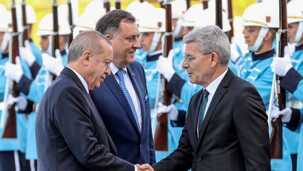 Milorad Dodik i Redžep Tajip Erdogan - Sputnik Srbija