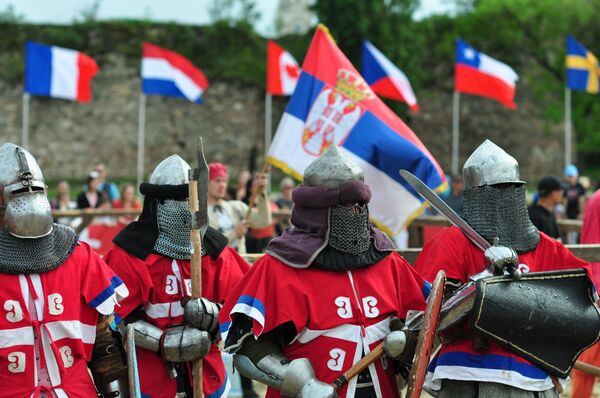 Витезови су из Аустралије, Русије, Финске, Србије, Украјине, па чак и САД Витезови су из Аустралије, Русије, Финске, Србије, Украјине, па чак и САД - Sputnik Србија