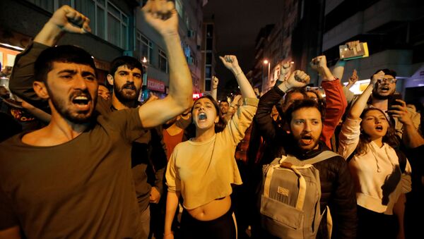 Protest u Istanbulu - Sputnik Srbija