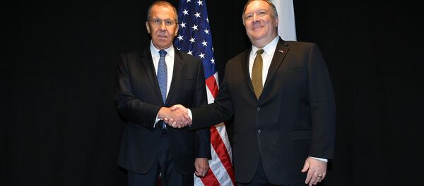 Сергеј лавров и Мајк Помпео - Sputnik Србија