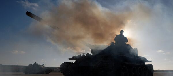 Pripadnici Libijske nacionalne armije Halife Haftara tokom ofanzive na Tripoli - Sputnik Srbija