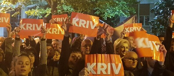 Протест у Подгорици - Sputnik Србија