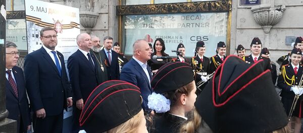 Svečano otvaranje izložbe „Dan pobede: Herojska vremena“ u centru Beograda - Sputnik Srbija