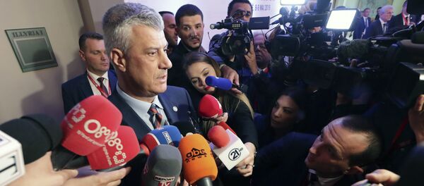 Хашим Тачи на самиту у Тирани - Sputnik Србија