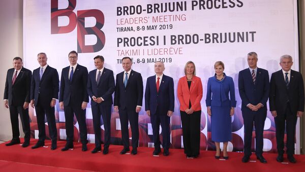 Лидери Западног Балкана на самиту у Тирани - Sputnik Србија