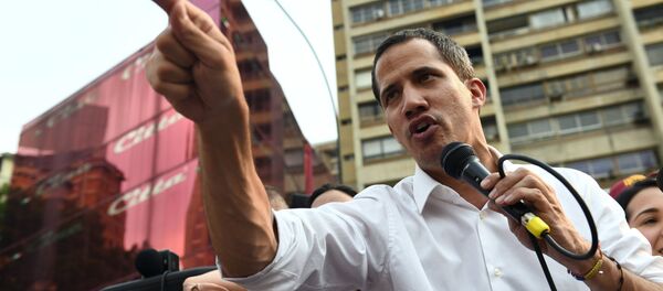 Lider opozicije i predsednik Parlamenta Venecuele Huan Gvaido - Sputnik Srbija