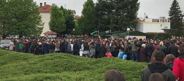 Верници на улицама Никшића Верници на улицама Никшића - Sputnik Србија