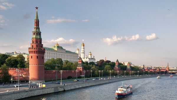 Поглед на Кремљ и реку Москву - Sputnik Србија