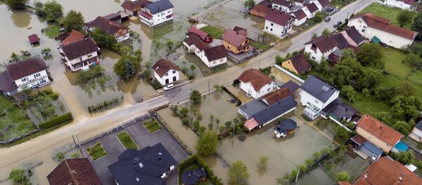 Poplave u Sanskom Mostu - Sputnik Srbija