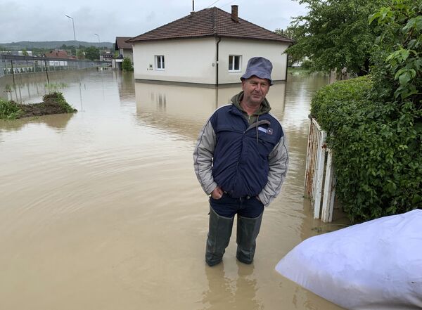 Poplave u Doboju Poplave u Doboju - Sputnik Srbija