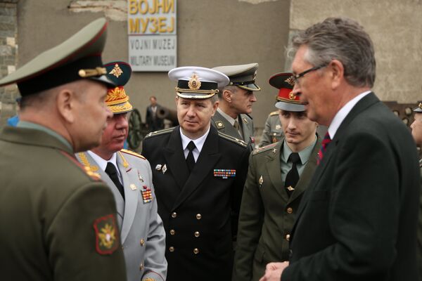 Ambasador Rusije Aleksandar Čepurin na svečanosti Ambasador Rusije Aleksandar Čepurin na svečanosti - Sputnik Srbija