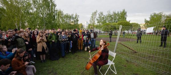 Протести поводом изградње храма у Јекатеринбургу Протести поводом изградње храма у Јекатеринбургу - Sputnik Србија