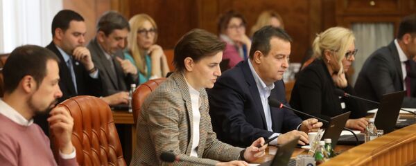 Sednica Vlade Srbije - Sputnik Srbija