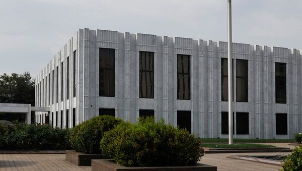 Зграда амбасаде Русије у Вашингтону - Sputnik Србија
