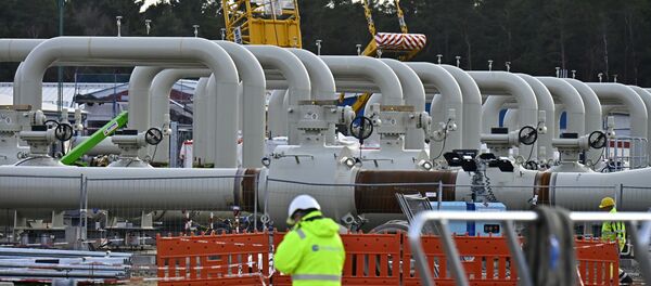 Градилиште гасовода Северни ток 2 у североисточној Немачкој - Sputnik Србија