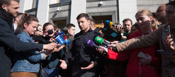 Новоизабрани председник Украјине Владимир Зеленски - Sputnik Србија