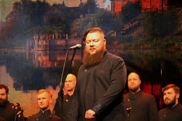 Nastup hora Sretenjskog manastira u Beogradu. - Sputnik Srbija