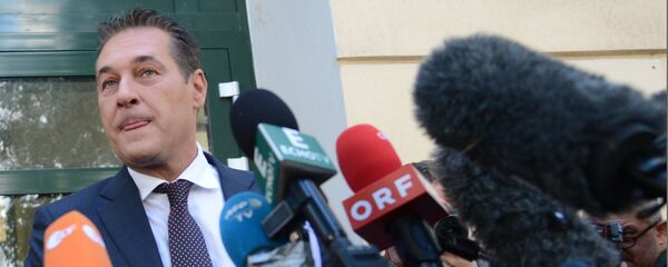 Вице-канцелар Аустрије Ханс Кристијан Штрахе Вице-канцелар Аустрије Ханс Кристијан Штрахе - Sputnik Србија