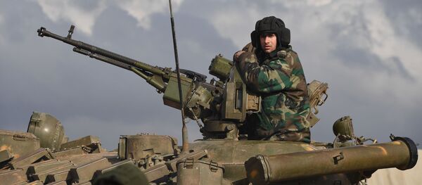 Војник сиријске војске у провинцији Алеп - Sputnik Србија