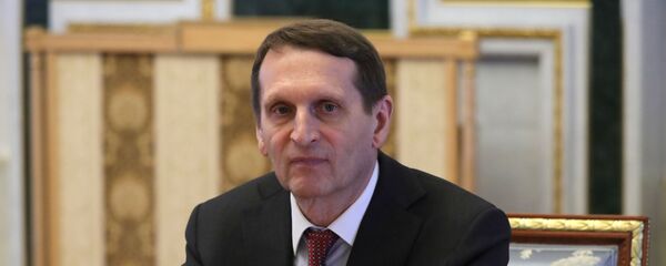 Директор Спољнообавештајне службе Русије Сергеј Наришкин - Sputnik Србија