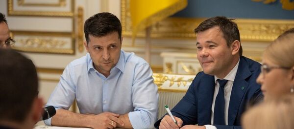 Састанак председника Украјине Владимира Зеленског са представницима Врховне раде - Sputnik Србија