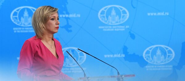 Портпаролка Министарства спољних послова Русије Марија Захарова - Sputnik Србија