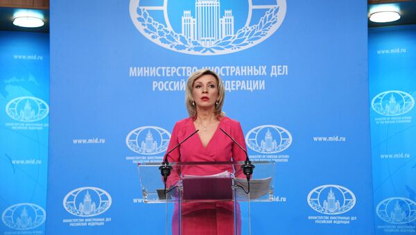 Портпаролка Министарства спољних послова Русије Марија Захарова - Sputnik Србија