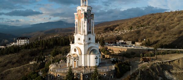 Hram-svetionik Svetog Nikolaja Čudotvorca na Krimu - Sputnik Srbija