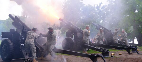 Pripadnici 101. američkog artiljerijskog puka - Sputnik Srbija