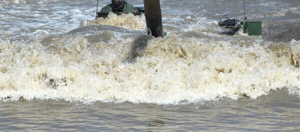 Тенк Леопард 2 на НАТО војним вежбама у Мунстеру, Немачка, 20. мај 2019. - Sputnik Србија