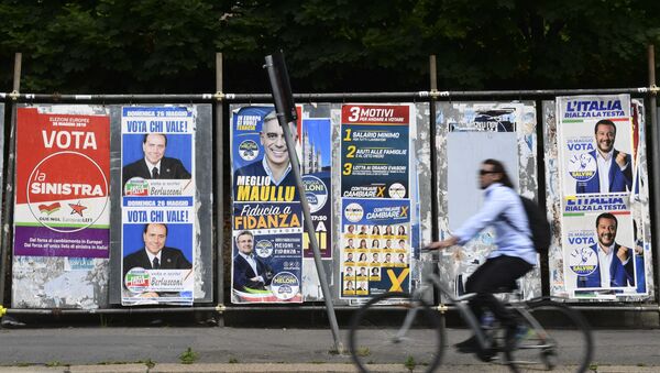 Милано у знаку избора за Европски парламент - Sputnik Србија