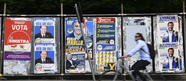 Милано у знаку избора за Европски парламент - Sputnik Србија