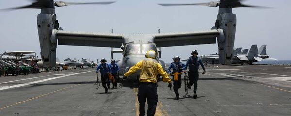 Америчка војска у Арабијском мору, на путу према Персијском заливу - Sputnik Србија