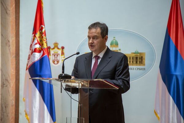 Свечаним пријемом обележен Дан српске дипломатије (фото) Свечаним пријемом обележен Дан српске дипломатије (фото) - Sputnik Србија