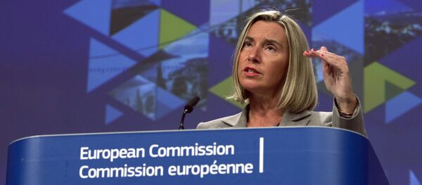 Шефица европске дипломатије Федерика Могерини Шефица европске дипломатије Федерика Могерини - Sputnik Србија