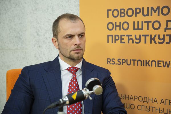Владимир Бошковић, члан Извршног одбора „Збербанк Србија“ Владимир Бошковић, члан Извршног одбора „Збербанк Србија“ - Sputnik Србија