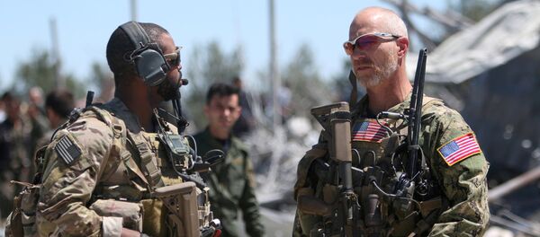 Амерички војници у Сирији Амерички војници у Сирији - Sputnik Србија