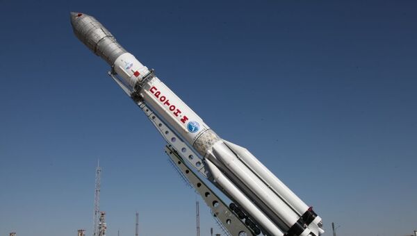 Raketa-nosač Proton M na kosmodromu Bajkonur - Sputnik Srbija