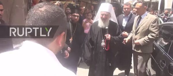 Patrijarh Irinej stigao u Siriju - Sputnik Srbija