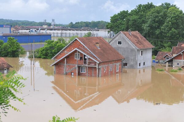 Poplave u Kraljevu Poplave u Kraljevu - Sputnik Srbija