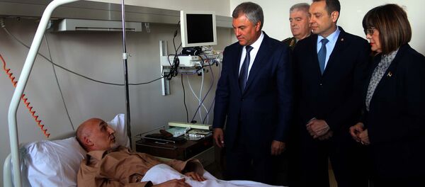 Predsednik Državne dume Vjačeslav Volodin obišao Mihaila Krasnoščekova - Sputnik Srbija