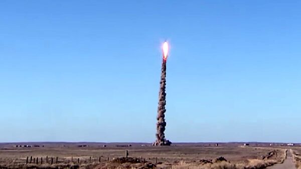 Lansiranje ruskog protivraketnog sistema na poligonu u Kazahstanu - Sputnik Srbija