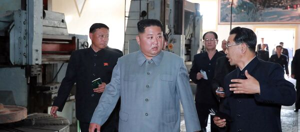 Severnokorejski lider Kim Džong Un Severnokorejski lider Kim Džong Un - Sputnik Srbija